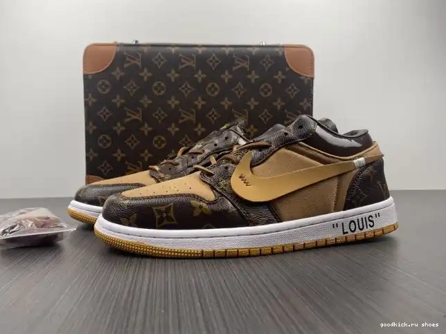 AJ1 1 Off-Louis Air Jordan x OW LOW 0425